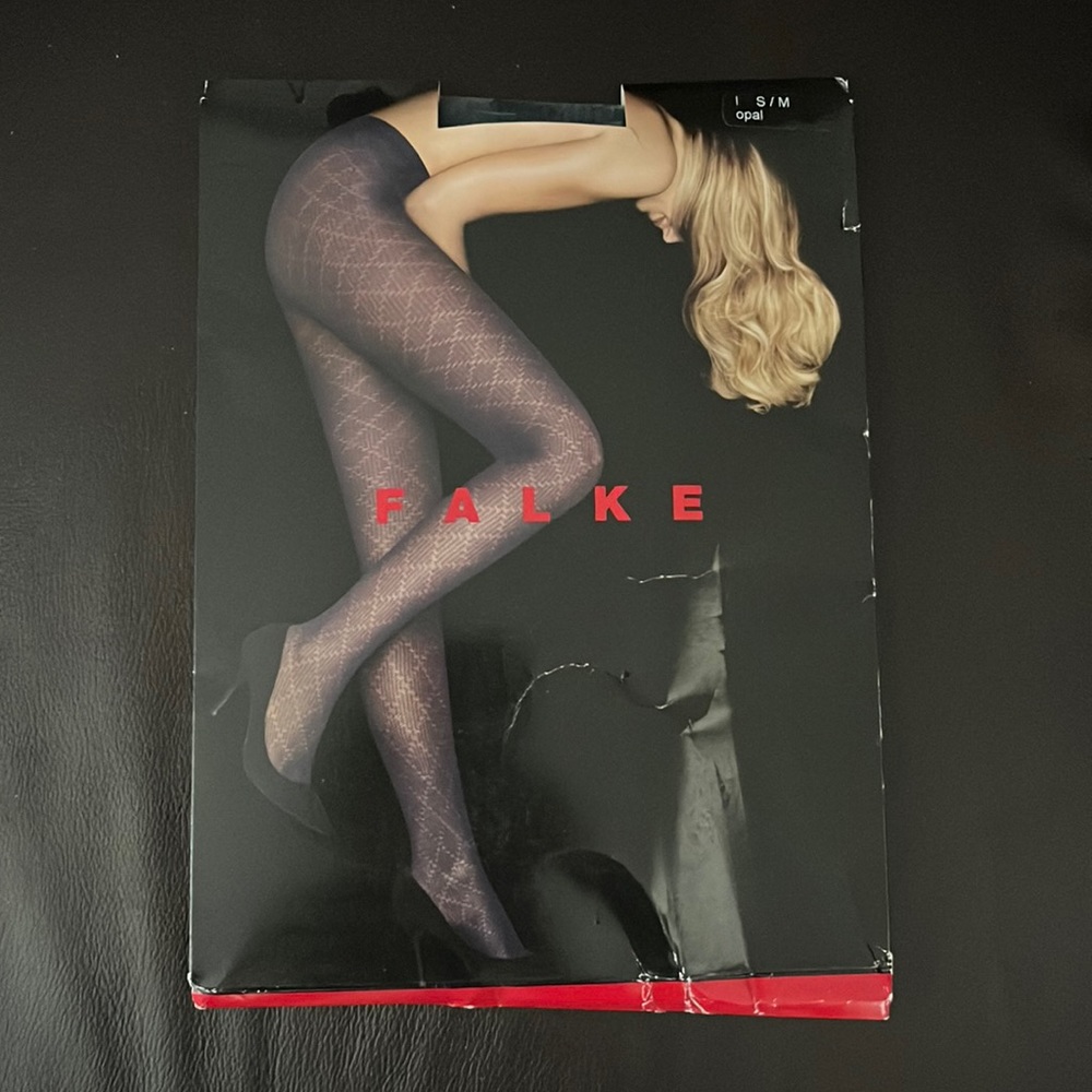 NEW Falke Strumphose fashion tights Size S/M Opal